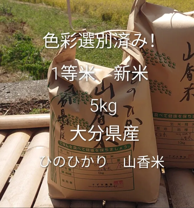 【大分県産 山香米】令和8年度 ひのひかり 5㎏